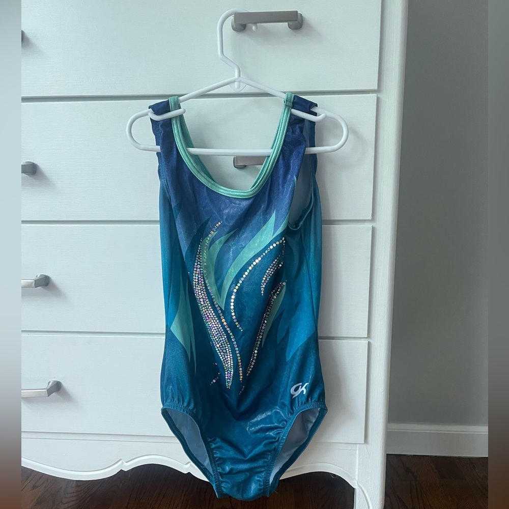 GK elite AL gymnastics training leotard